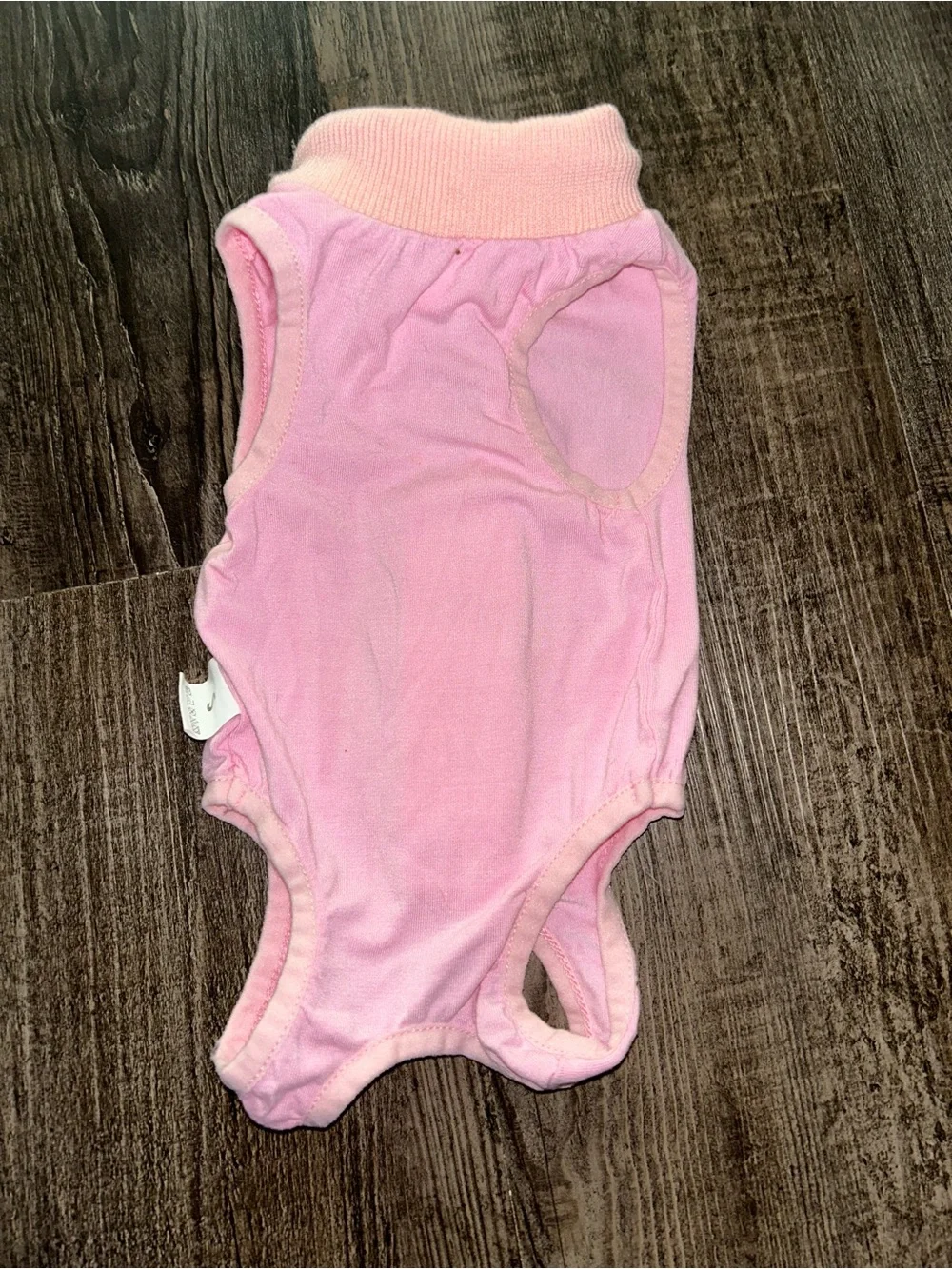 Pink Recovery Cat Onesie - Post-Surgery Comfort suit - size small
